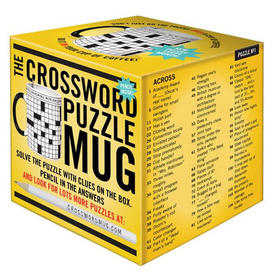 Mug | Wash Away Crossword Puzzle Mugs Unemployed Philosophers Guild  Paper Skyscraper Gift Shop Charlotte