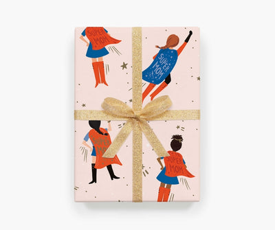 Wrap Sheet | Super Mom Gift Wrapping Rifle Paper Co  Paper Skyscraper Gift Shop Charlotte